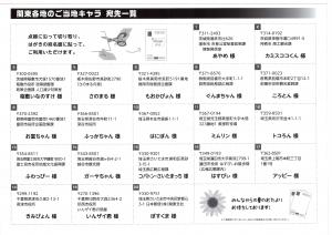 アッピー　暑中見舞い　送付先